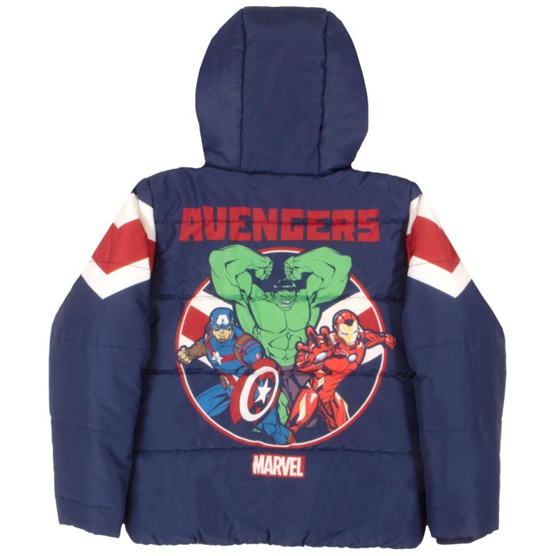 Little Boys Marvel Superheroes Winter Jacket