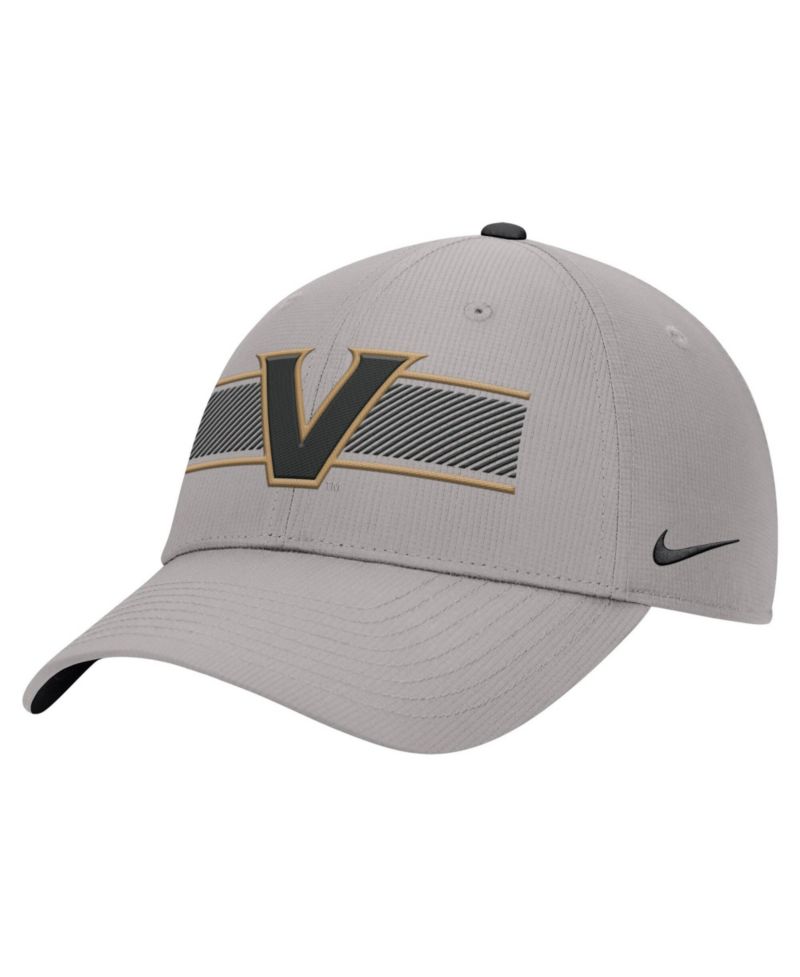 Men's Gray Vanderbilt Commodores Ripstop Dri-FIT Adjustable Hat