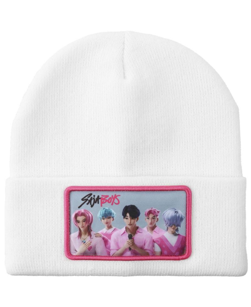 Men's Saja Boys White Cuff Knit Beanie