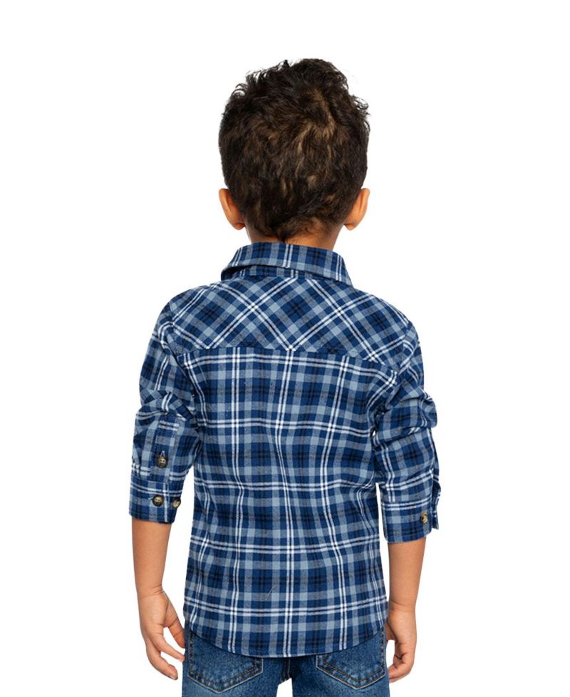 Little Boys (6-8) Plaid Shirt