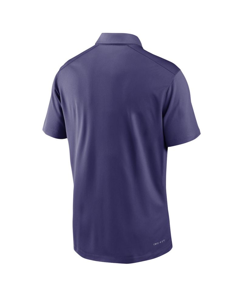 Men's Purple TCU Horned Frogs 2024 Sideline Victory Coaches Performance Polo