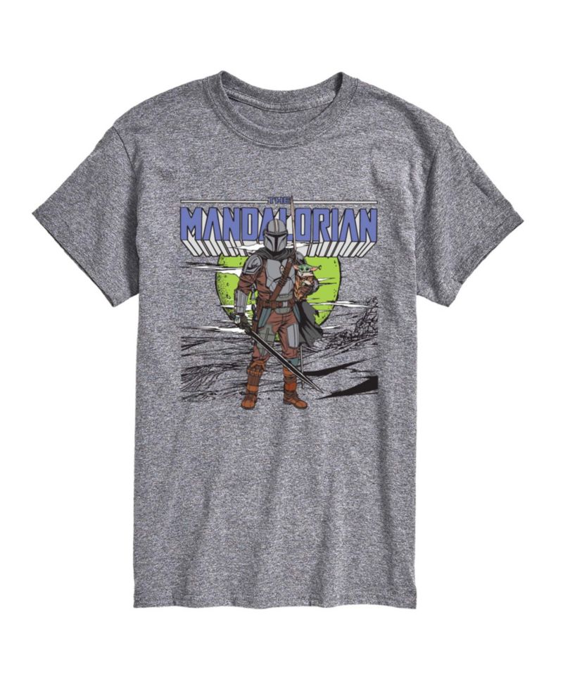 Men's The Mandalorian Sword Short-Sleeve Graphic T-Shirt