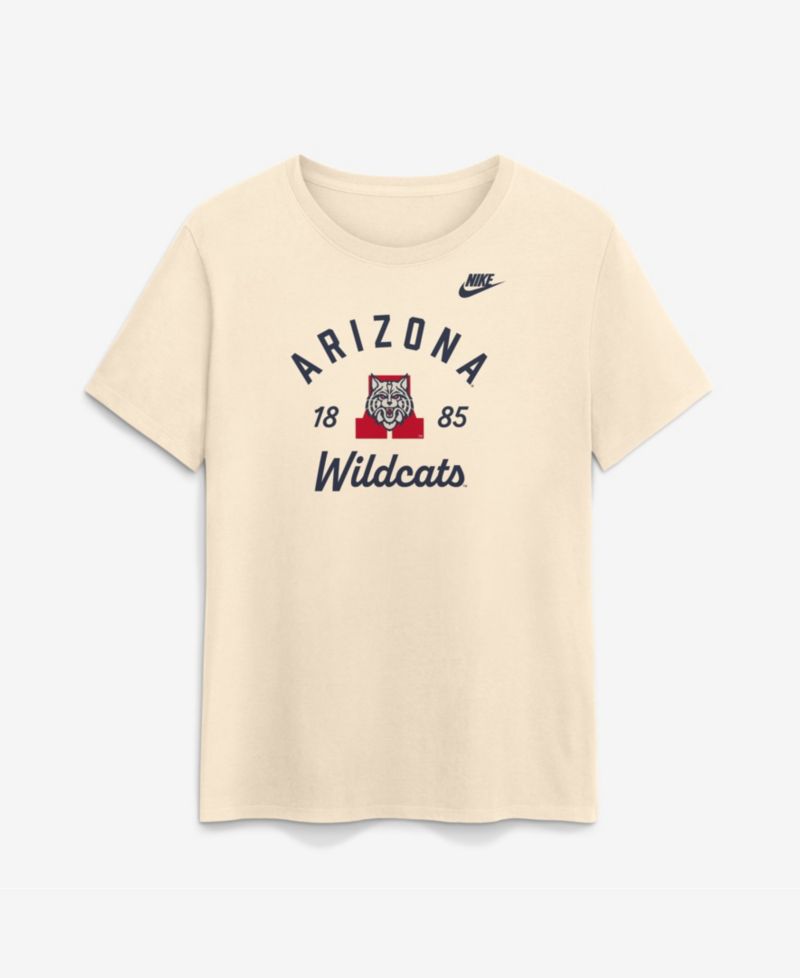Women's Natural Arizona Wildcats Legacy Team Name T-Shirt