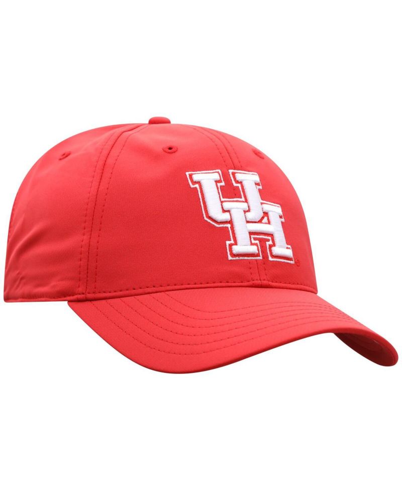 Men's Red Houston Cougars Victory Trainer Adjustable Hat
