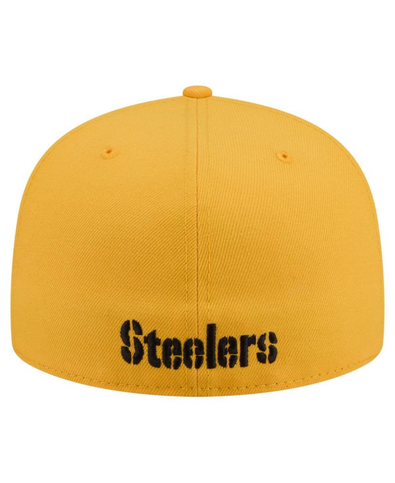 Men's Gold Pittsburgh Steelers 59FIFTY Fitted Hat