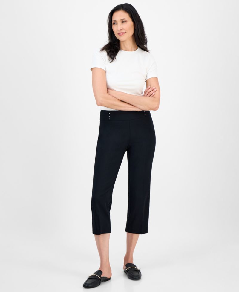 Women's Pull-On Capri Tummy-Control Pants