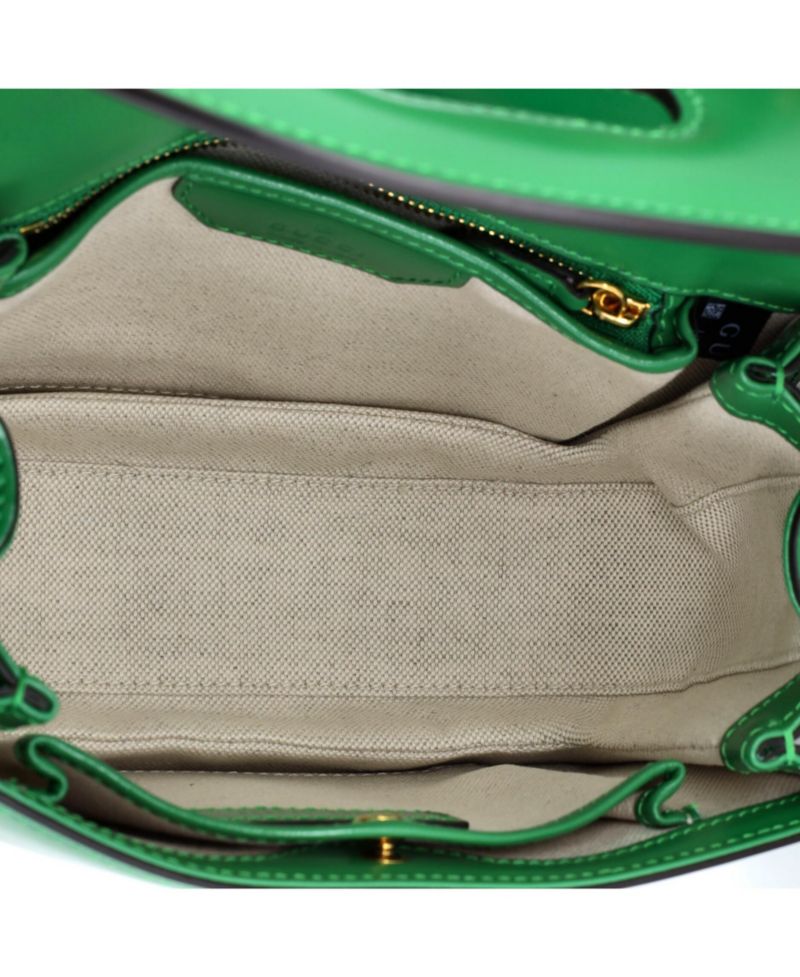 Small Bamboo 1947 Top Handle Bag Leather