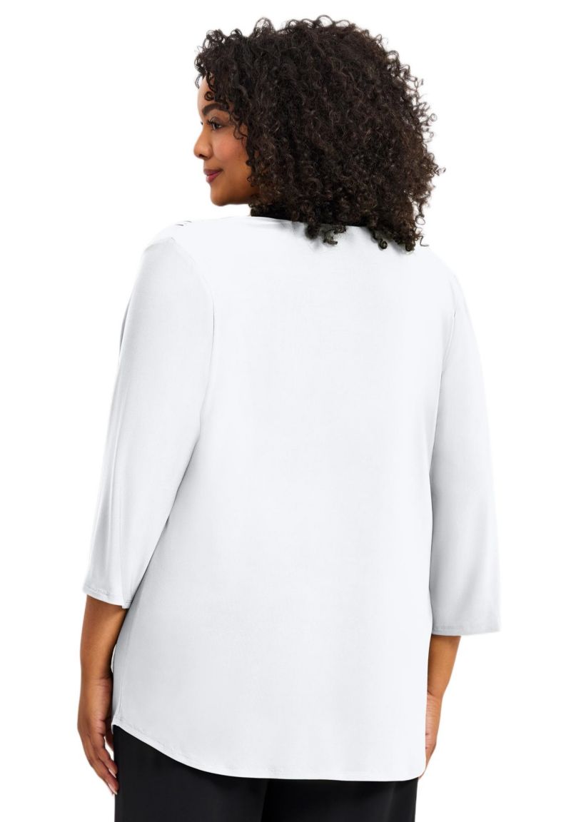 Plus Size Audrey Tunic Casual Women's Top