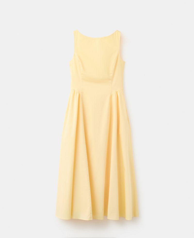 Women's Boat-Neck Ruched Dress