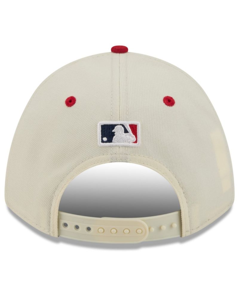 Big Boys and Girls Cream/Red San Francisco Giants USA 250 9FORTY M-Crown Adjustable Hat