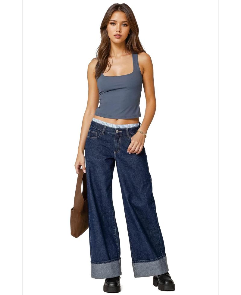 Women's Essy Square Neck Top