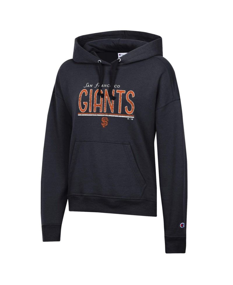 Women's Black San Francisco Giants Vintage Powerblend Hoodie