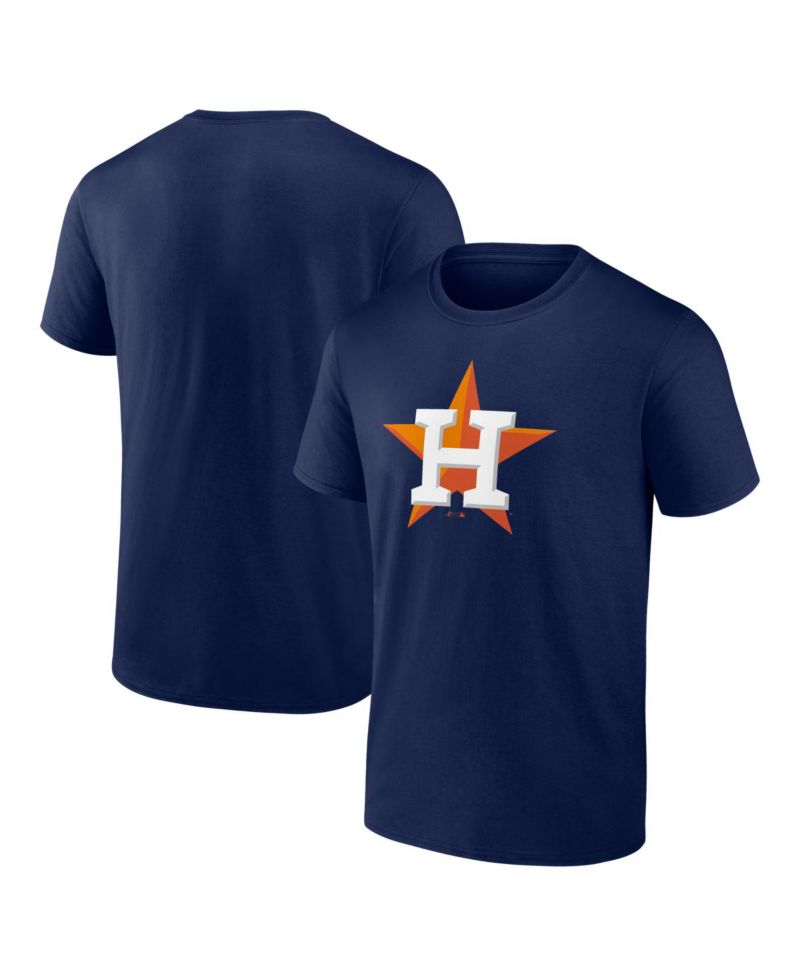 Men's Navy Houston Astros Logo T-Shirt