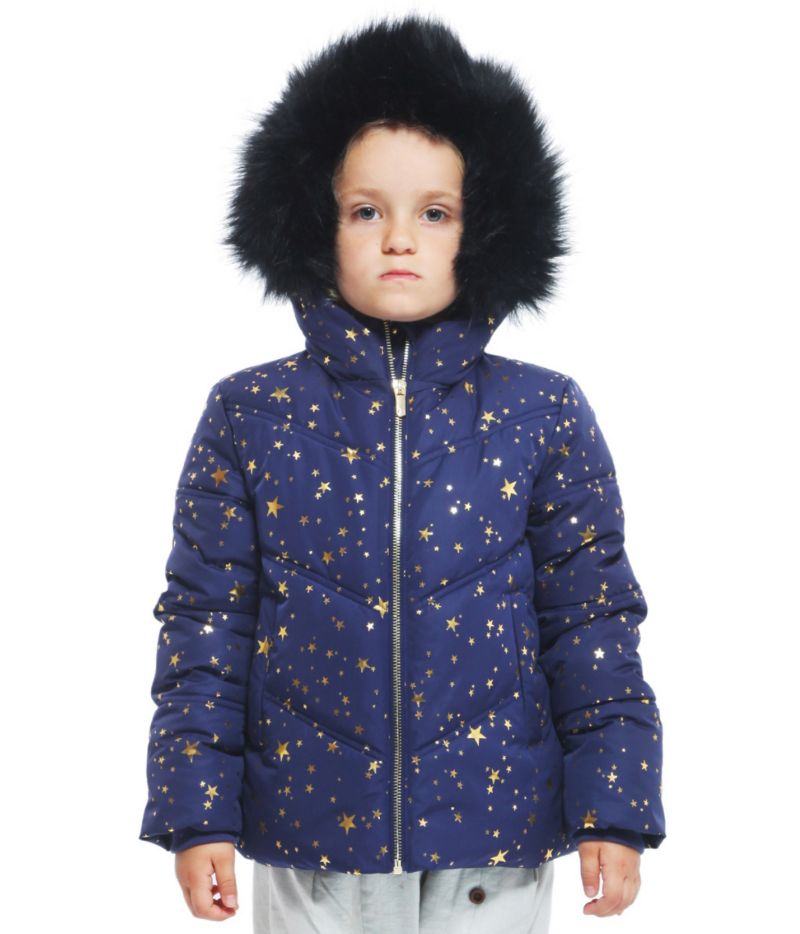 Little and Big Girls' Heavyweight Puffer Jacket Bubble Coat