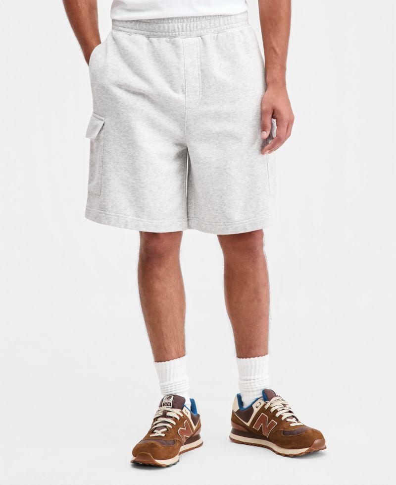 Men's Heathered Utility Terry Shorts