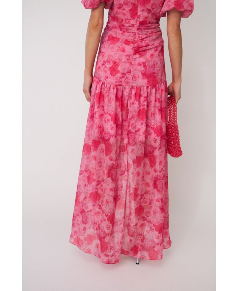 Women's Elaine Floral High-Low Maxi Dress
