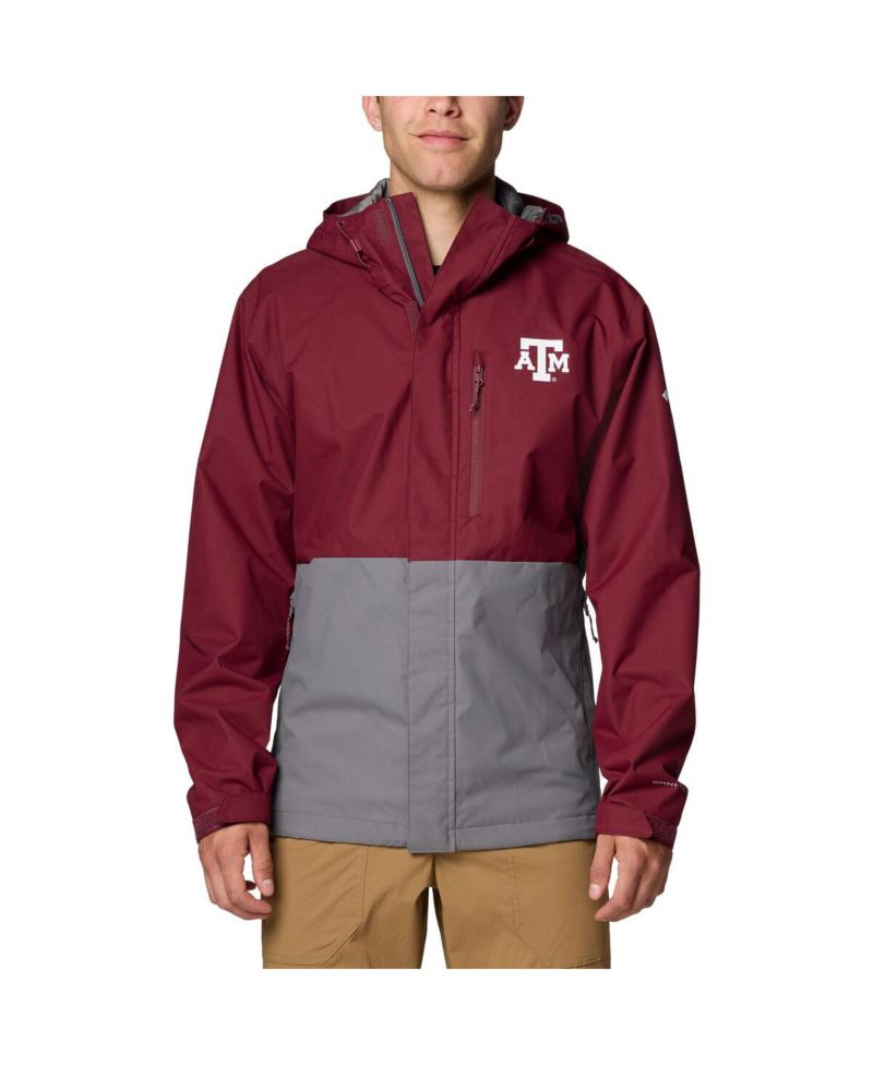 Men's Maroon Texas A&M Aggies Field Bound Omni-Tech Full-Zip Jacket