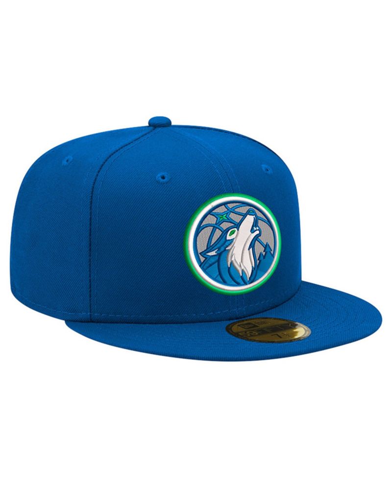 Men's Blue Minnesota Timberwolves 59FIFTY Fitted Hat