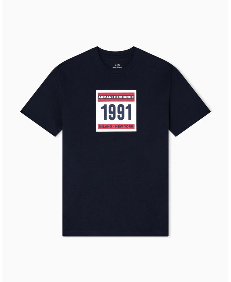 Men's Grid Box 1991 Logo T-Shirt