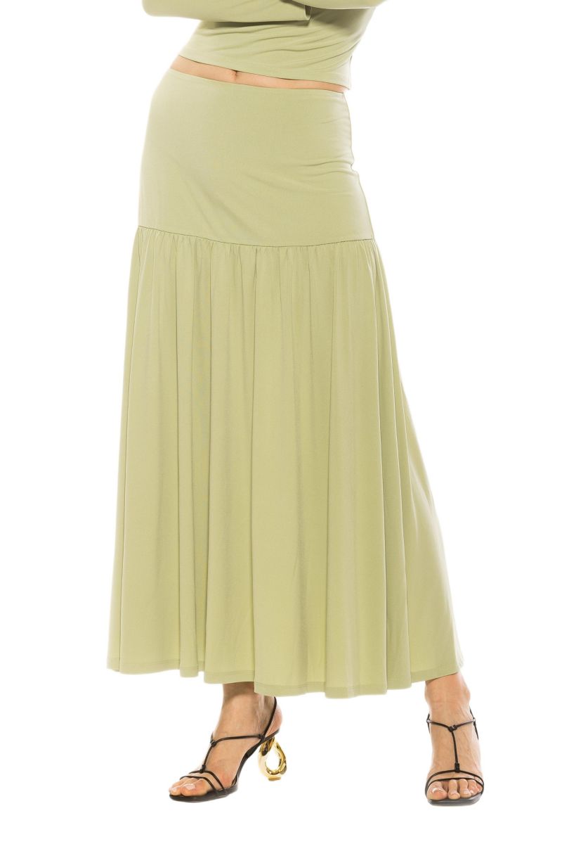 Women's Lia Shirred Maxi Skirt