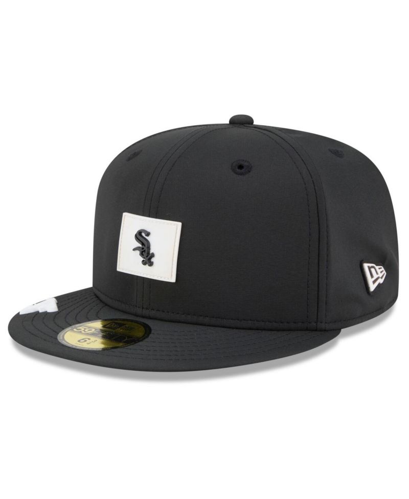 Men's Black Chicago White Sox 2026 Clubhouse 59FIFTY Fitted Hat