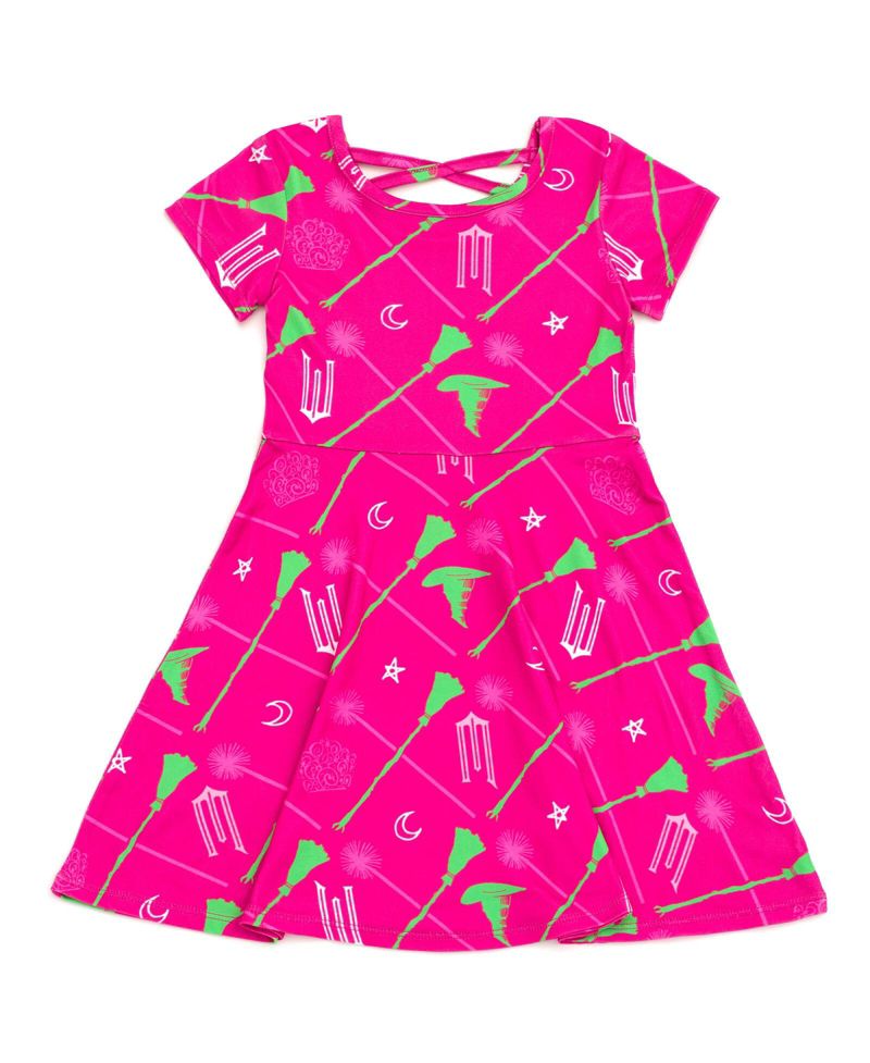 Little Girls 2 Pack Skater Dresses