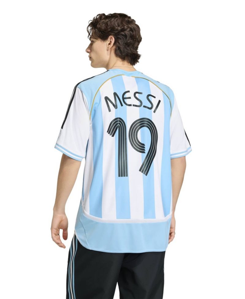 Men's Lionel Messi White Argentina National Team 2006 Bringback Home Jersey