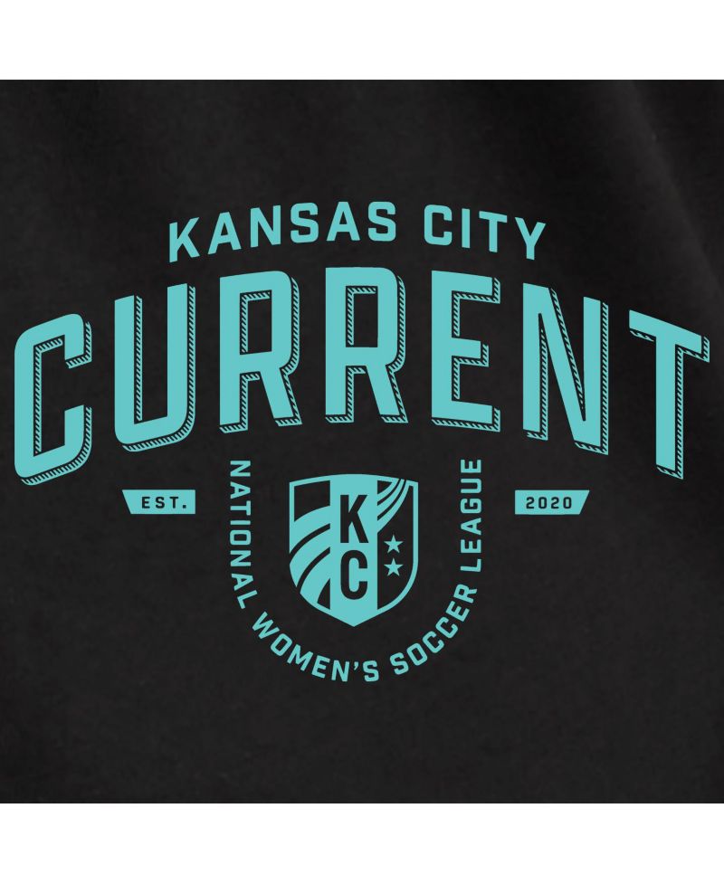 Plus Size Trendy Kansas City Current Graphic Crew Neck T-Shirt