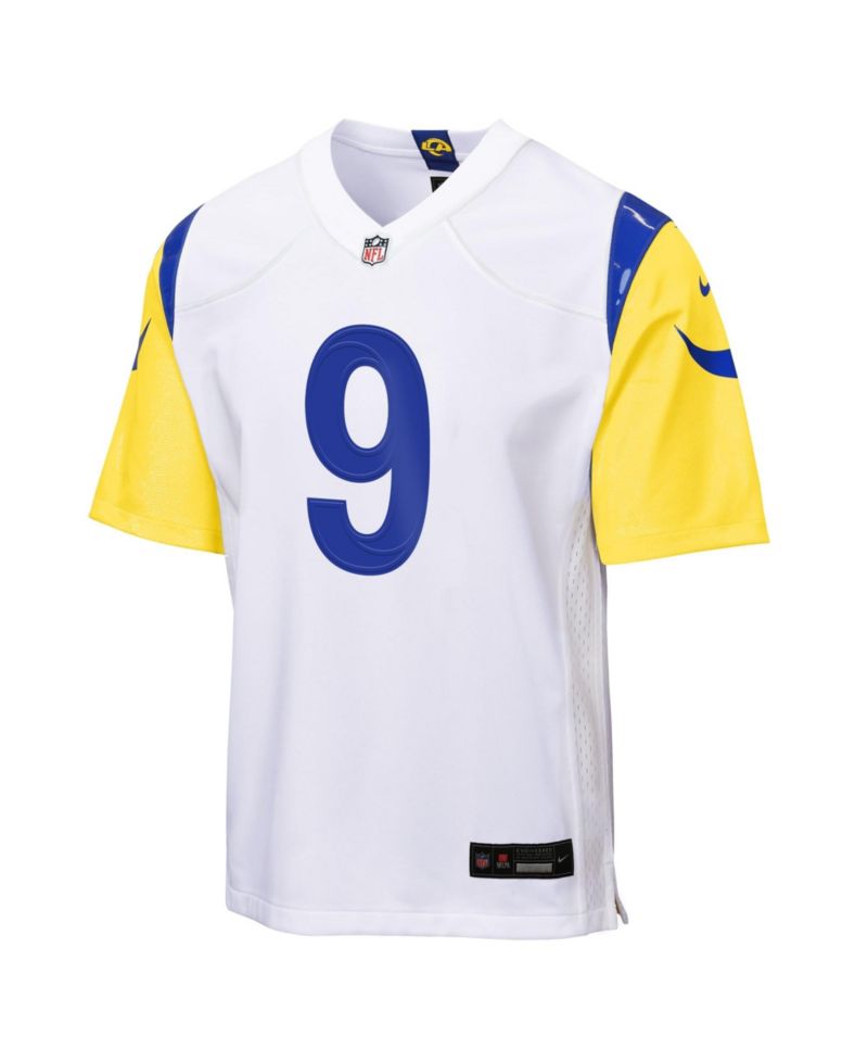 Big Boys and Girls Matthew Stafford White Los Angeles Rams Game Jersey