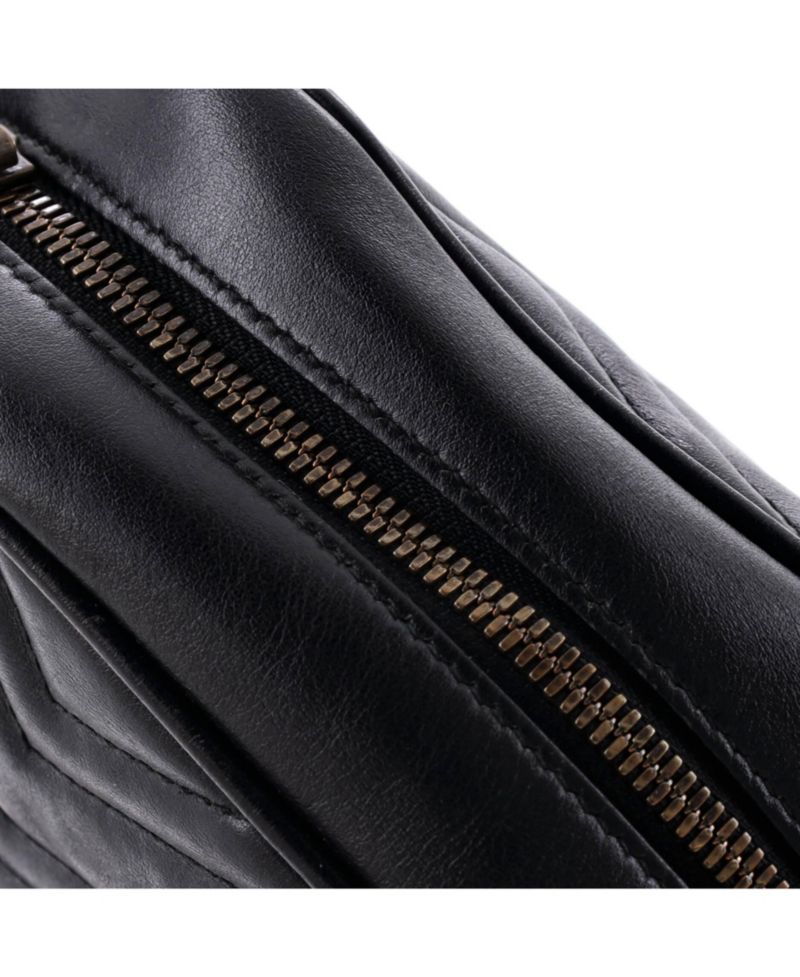 Small GG Marmont Shoulder Bag Matelasse Leather