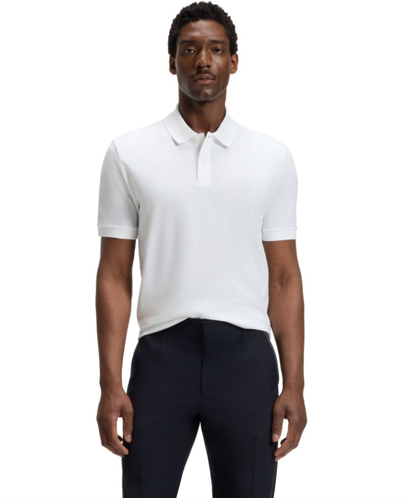 Men's Cotton Regular-Fit Polo Shirt