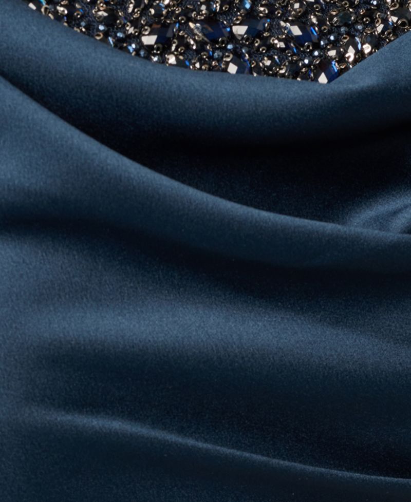 Women's Layered Bodice Gown Dress