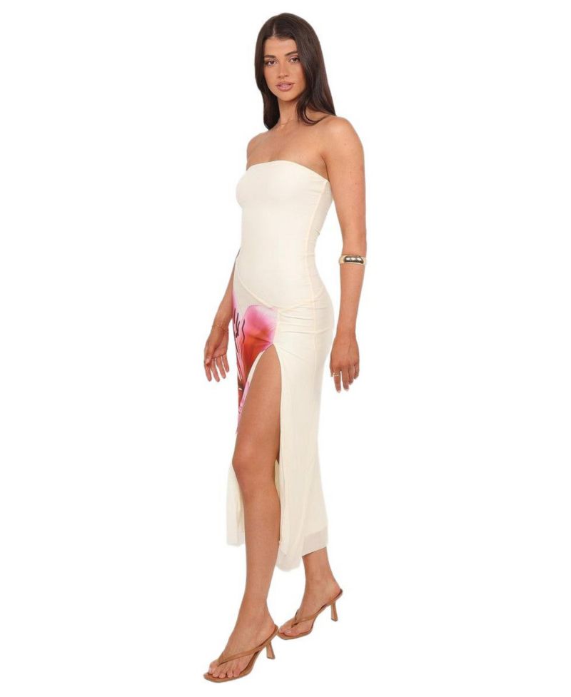 Women's Iridessa Strapless Midi Dress