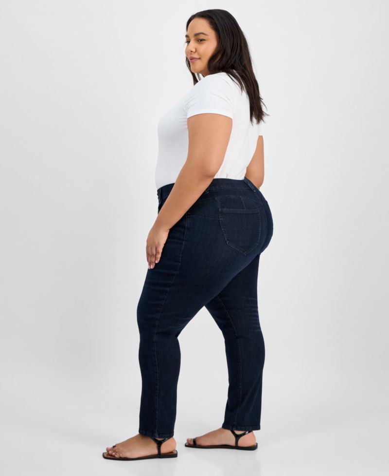 Plus "Ab" Solution Straight Leg Jean