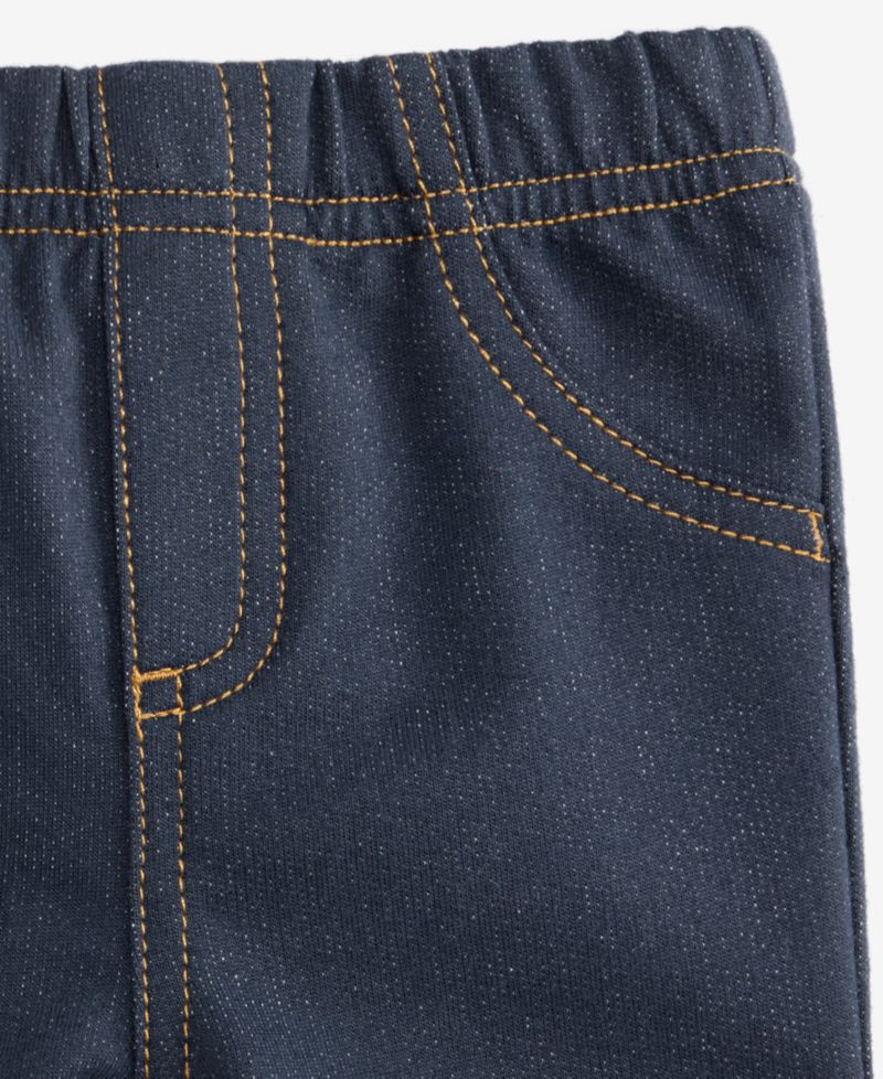 Baby Boys' Mix & Match Knit Denim Jogger Pants