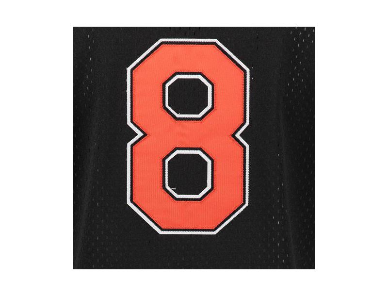 Men's Cal Ripken Jr. Black Baltimore Orioles Cooperstown Mesh Batting Practice Jersey