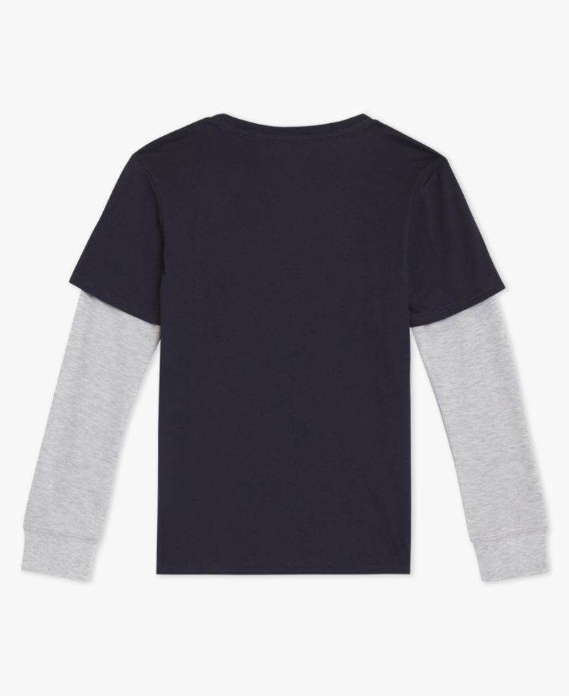 Boys' 8-20 Hangdown Long-Sleeve T-Shirt