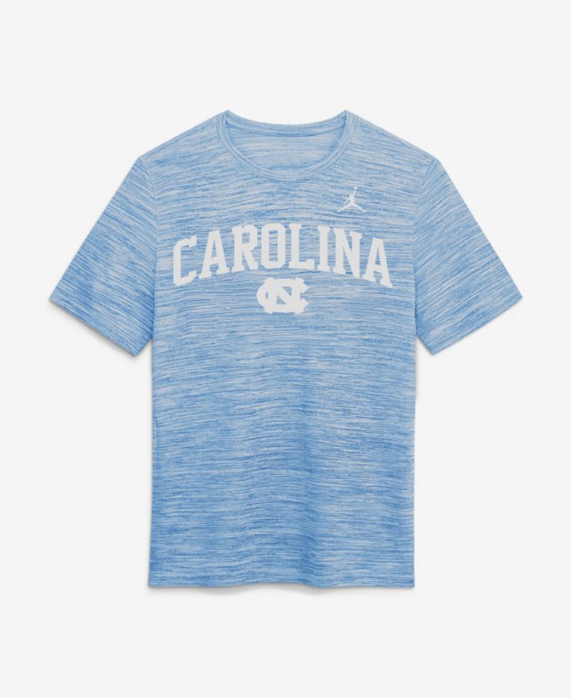 Men's Carolina Blue North Carolina Tar Heels Primetime Arch Logo Velocity Dri-FIT T-Shirt