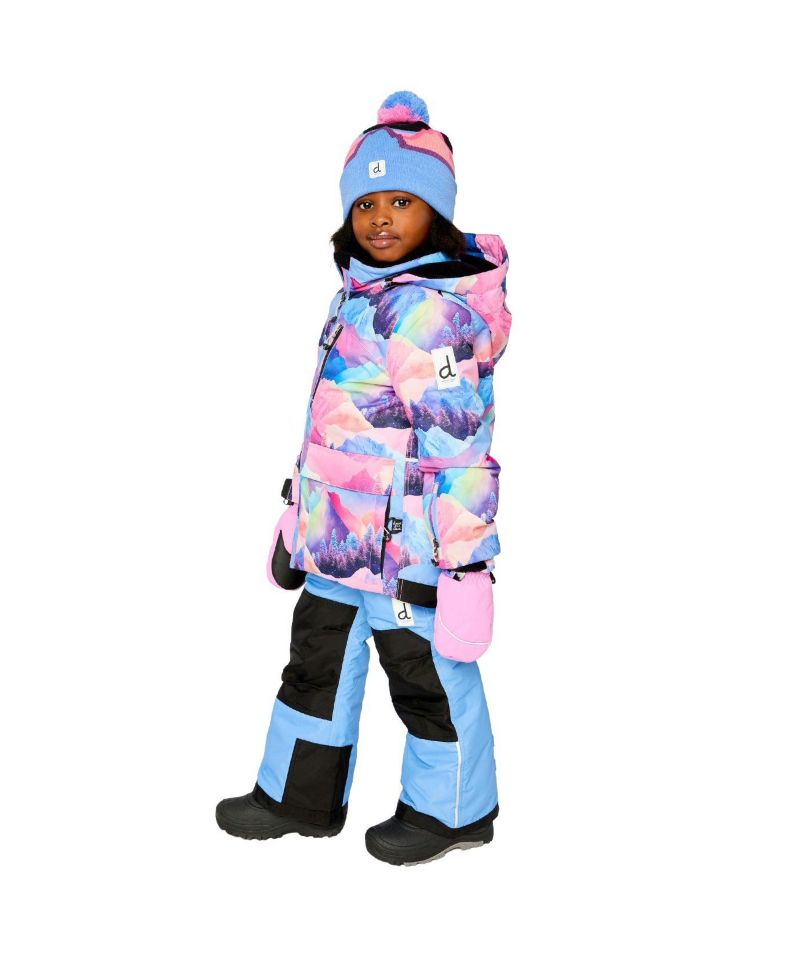 Little and Big Girl's (6-14) Two Piece Play Snowsuit