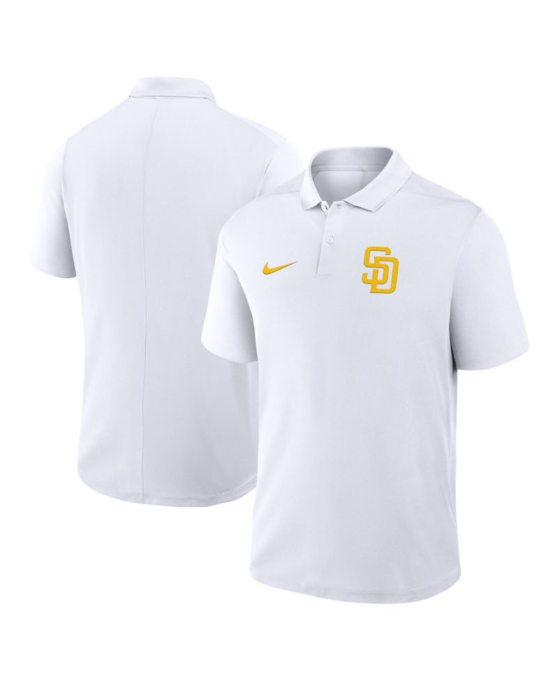 Men's White San Diego Padres Dri-FIT Victory Polo Shirt
