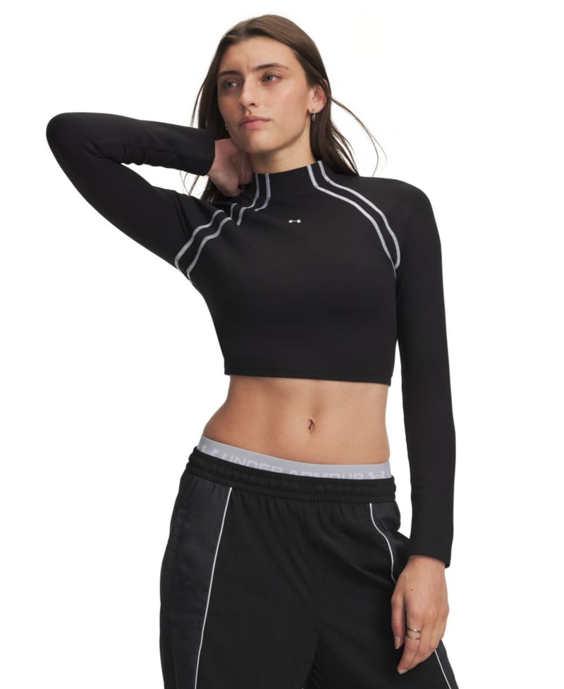 Women's Motion Long-Sleeve Mock-Neck Top