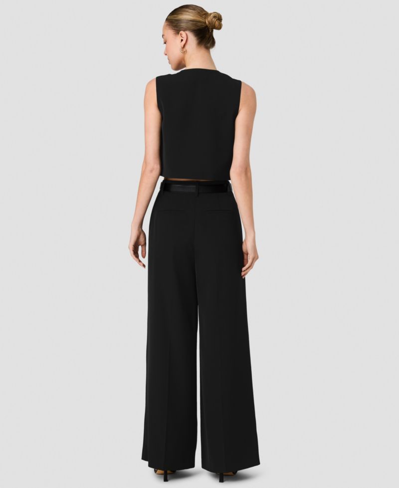 Women's Harry Suiting Sleeveless Button-Front Top