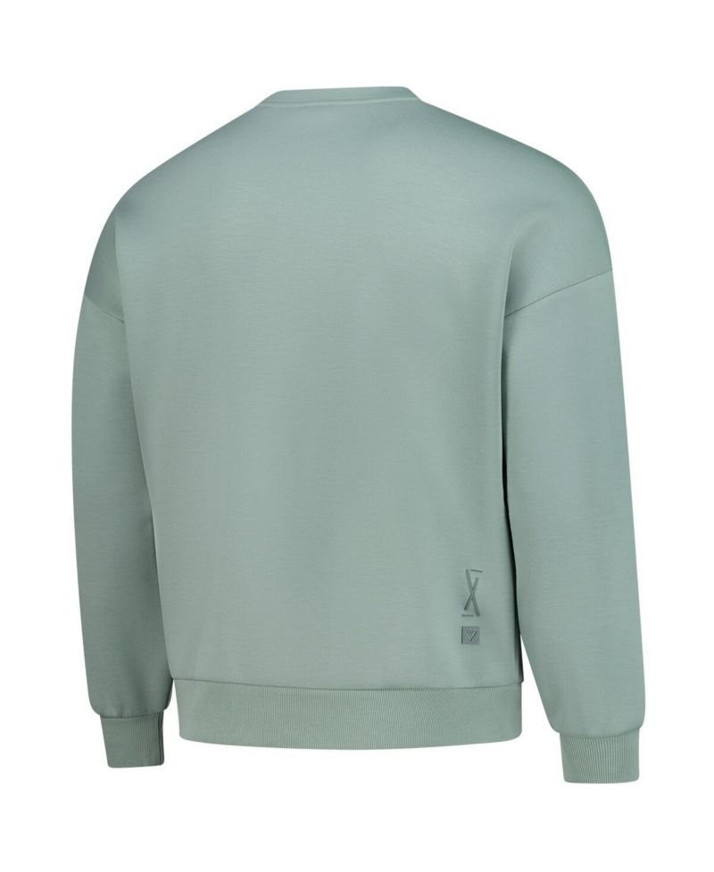 Men's and Women's Green USMNT Luxe Signature Tri-Blend Pullover Sweatshirt