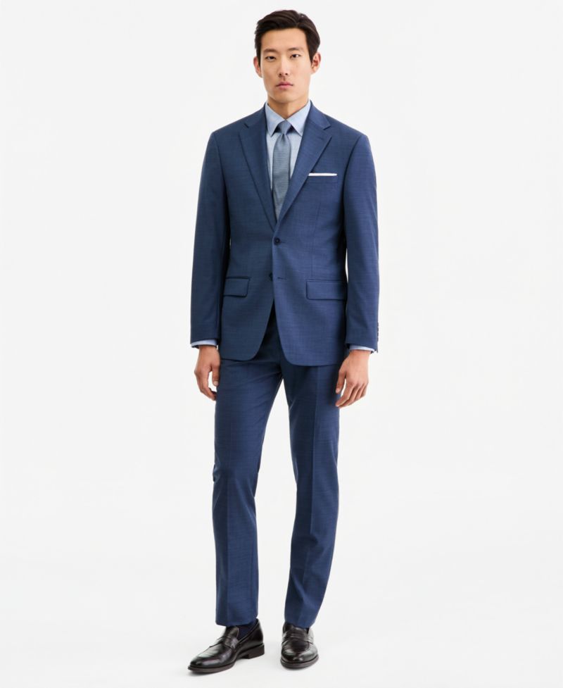 Men's Slim-Fit Wool-Blend Stretch Suit Jackets