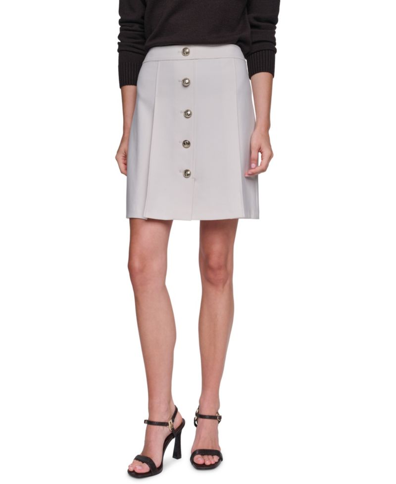 Petite Mini Pleated Skirt