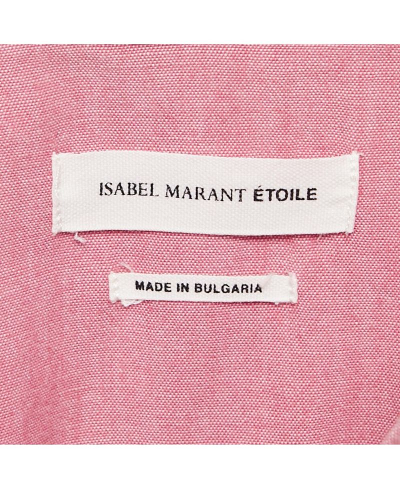 Women's Etoile Pink Cotton Long Sleeve Shirt