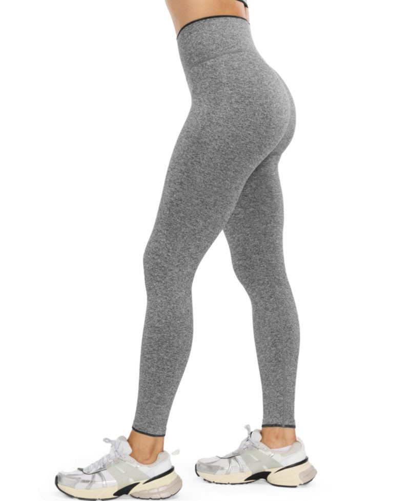 Women's Melange Micro Rib Seamless Legging