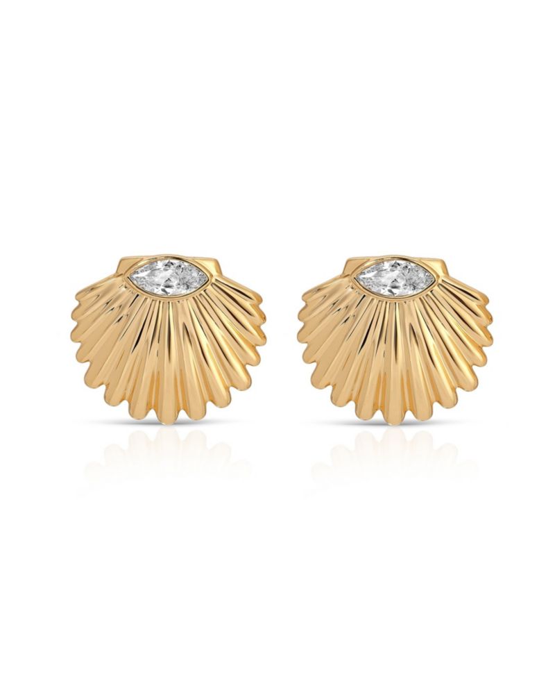 Santorini Shell Stud Earrings