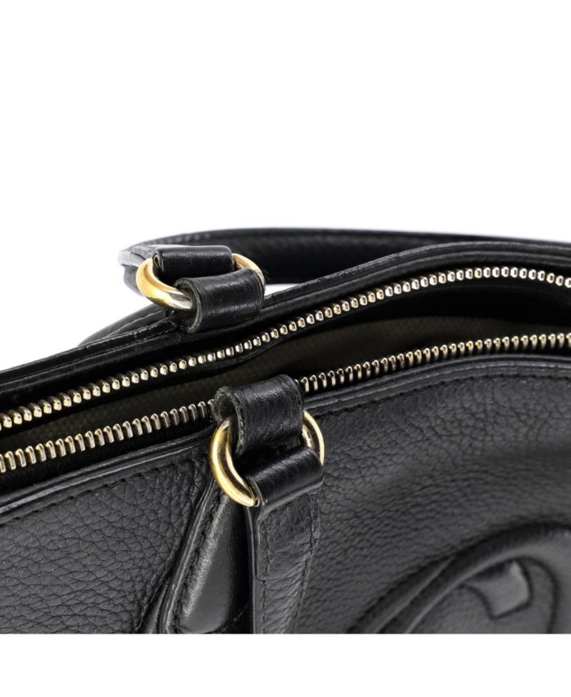Small Soho Convertible Top Handle Bag Leather
