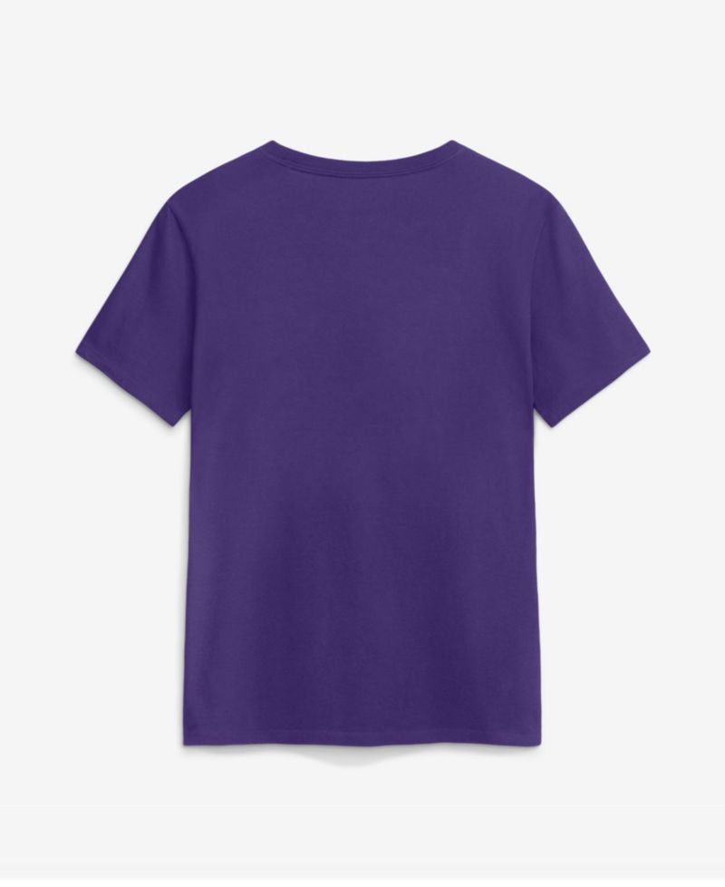 Women's Purple LSU Tigers Script Mantra Logo T-Shirt